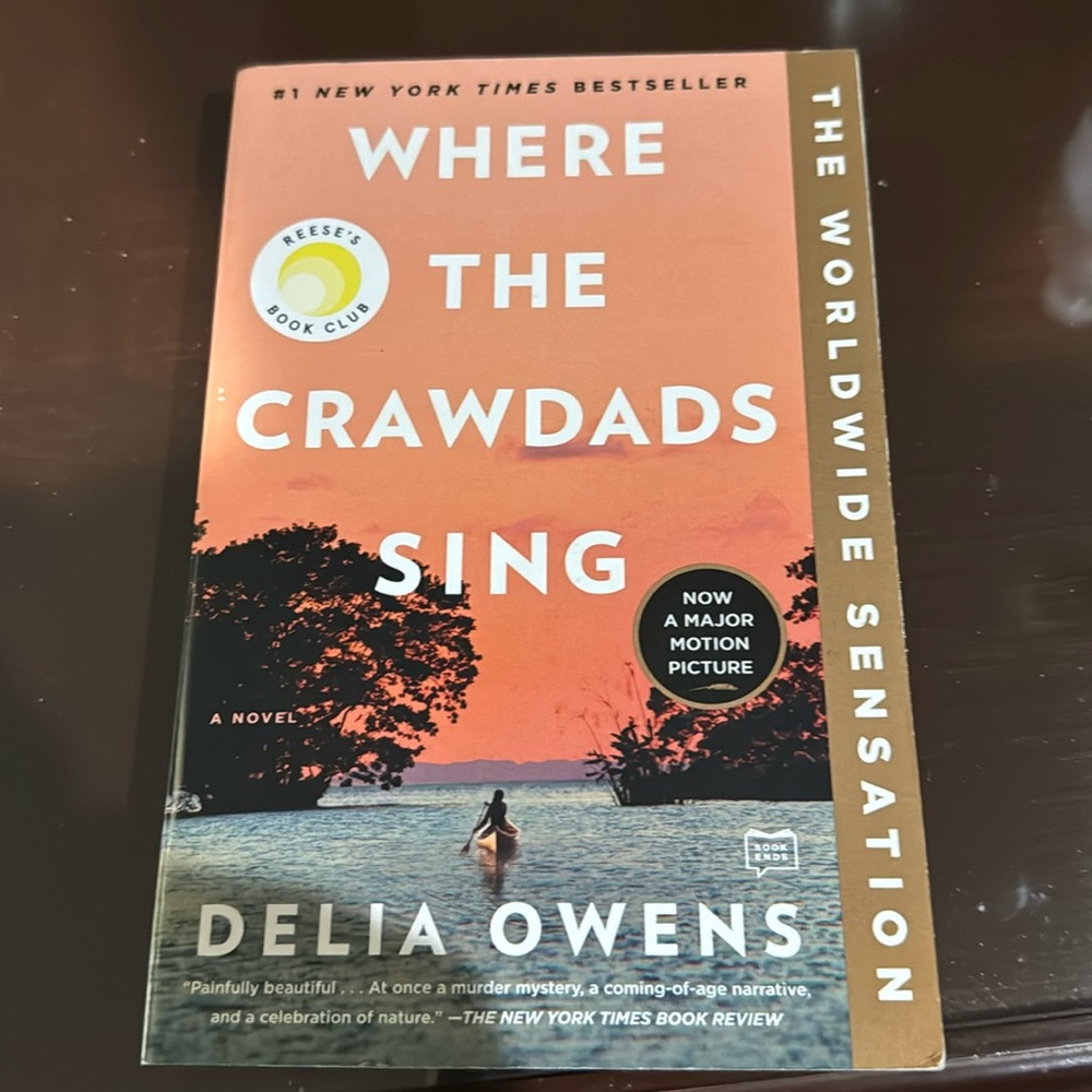 Where The Crawdads Sing by Delia Owens | Fiction, Mystery | Paperback Book